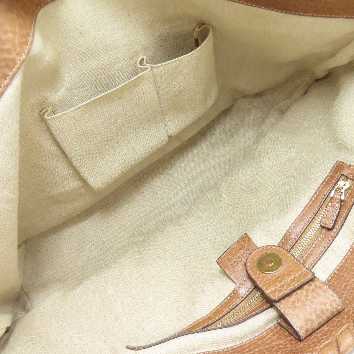 GUCCI グッチ 233387 GG トートバッグ レザー レディース 中古