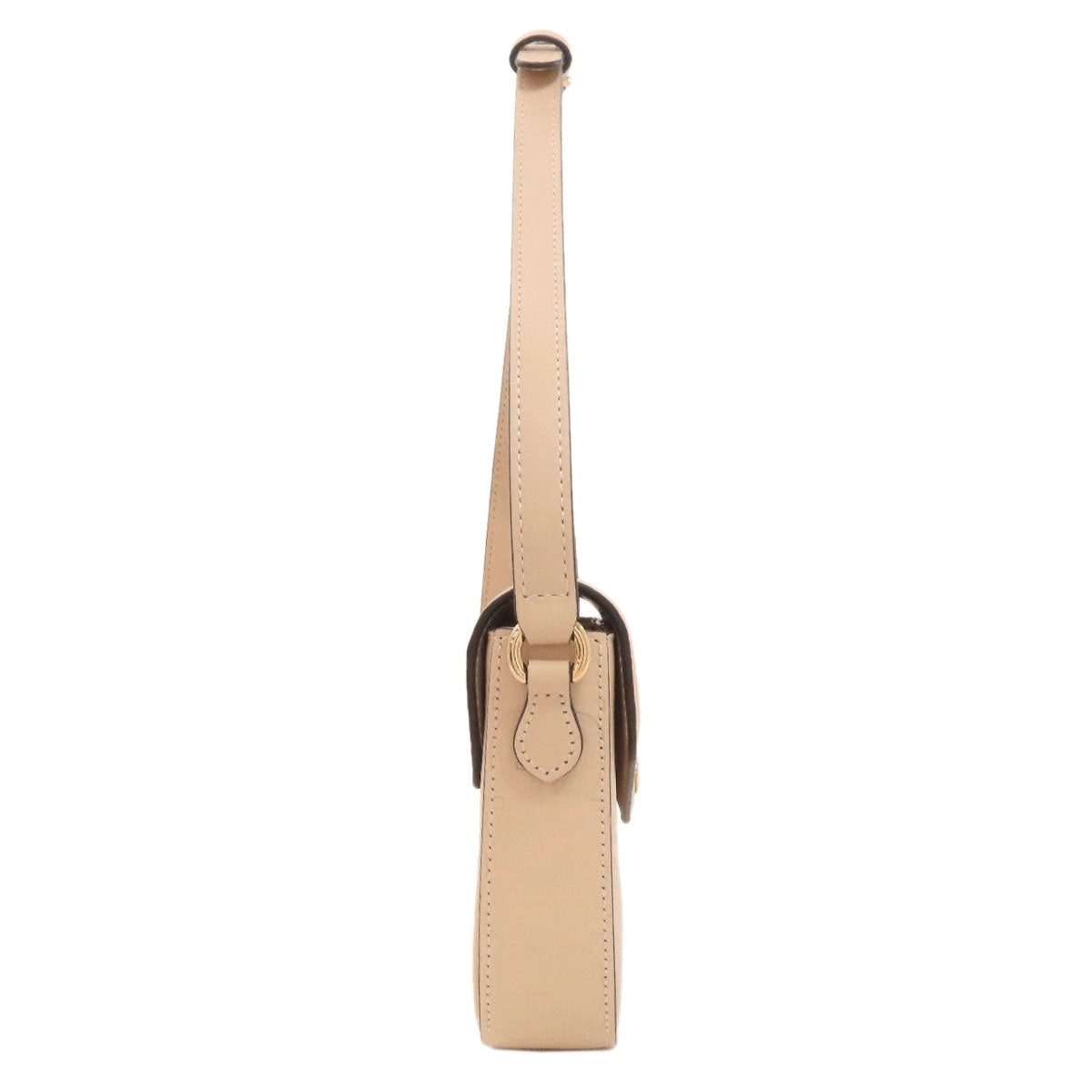 GUCCI グッチ 772794 GGシグネチャー シマ スーパーミニ ショルダーバッグ カーフ レディース 中古
