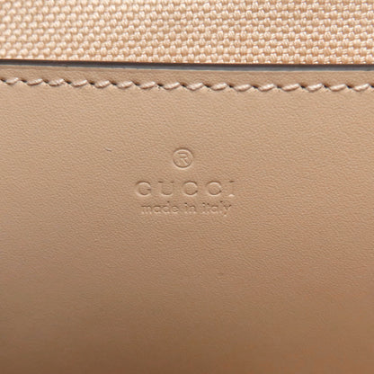 GUCCI グッチ 772794 GGシグネチャー シマ スーパーミニ ショルダーバッグ カーフ レディース 中古