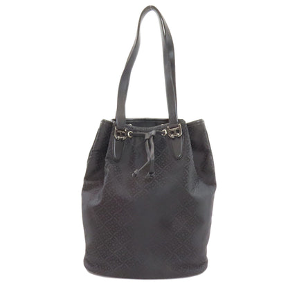 BALLY バリー Bロゴ トートバッグ キャンバス レディース 中古