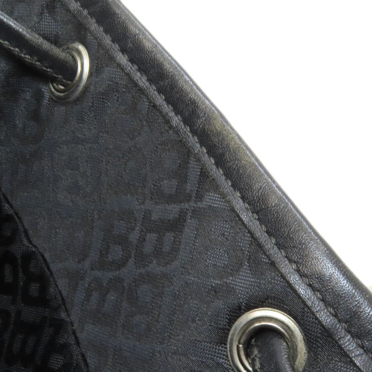 BALLY バリー Bロゴ トートバッグ キャンバス レディース 中古