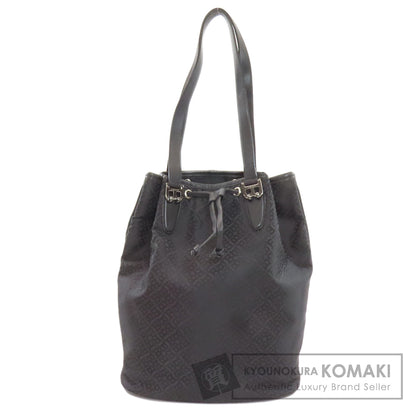 BALLY バリー Bロゴ トートバッグ キャンバス レディース 中古