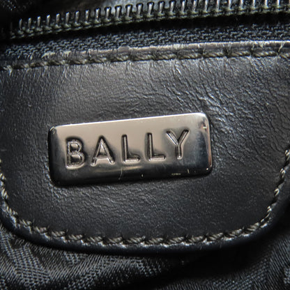 BALLY バリー Bロゴ トートバッグ キャンバス レディース 中古