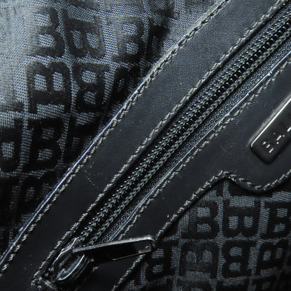 BALLY バリー Bロゴ トートバッグ キャンバス レディース 中古