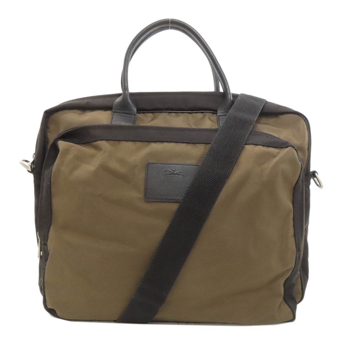 Longchamp ロンシャン 2WAY ビジネスバッグ ナイロン メンズ 中古