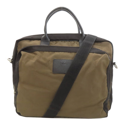 Longchamp ロンシャン 2WAY ビジネスバッグ ナイロン メンズ 中古