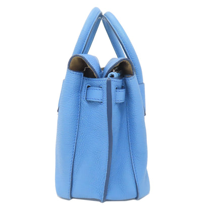 MCM エムシーエム 2WAY ハンドバッグ レザー レディース 中古