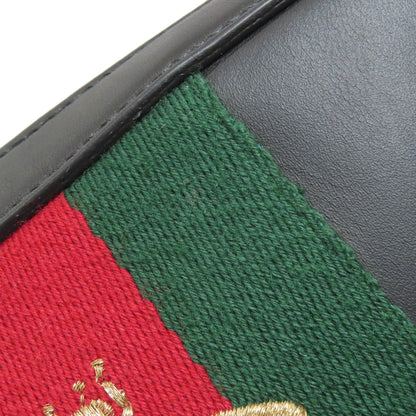 GUCCI グッチ 412008 ウェビングライン ショルダーバッグ キャンバス レディース 中古