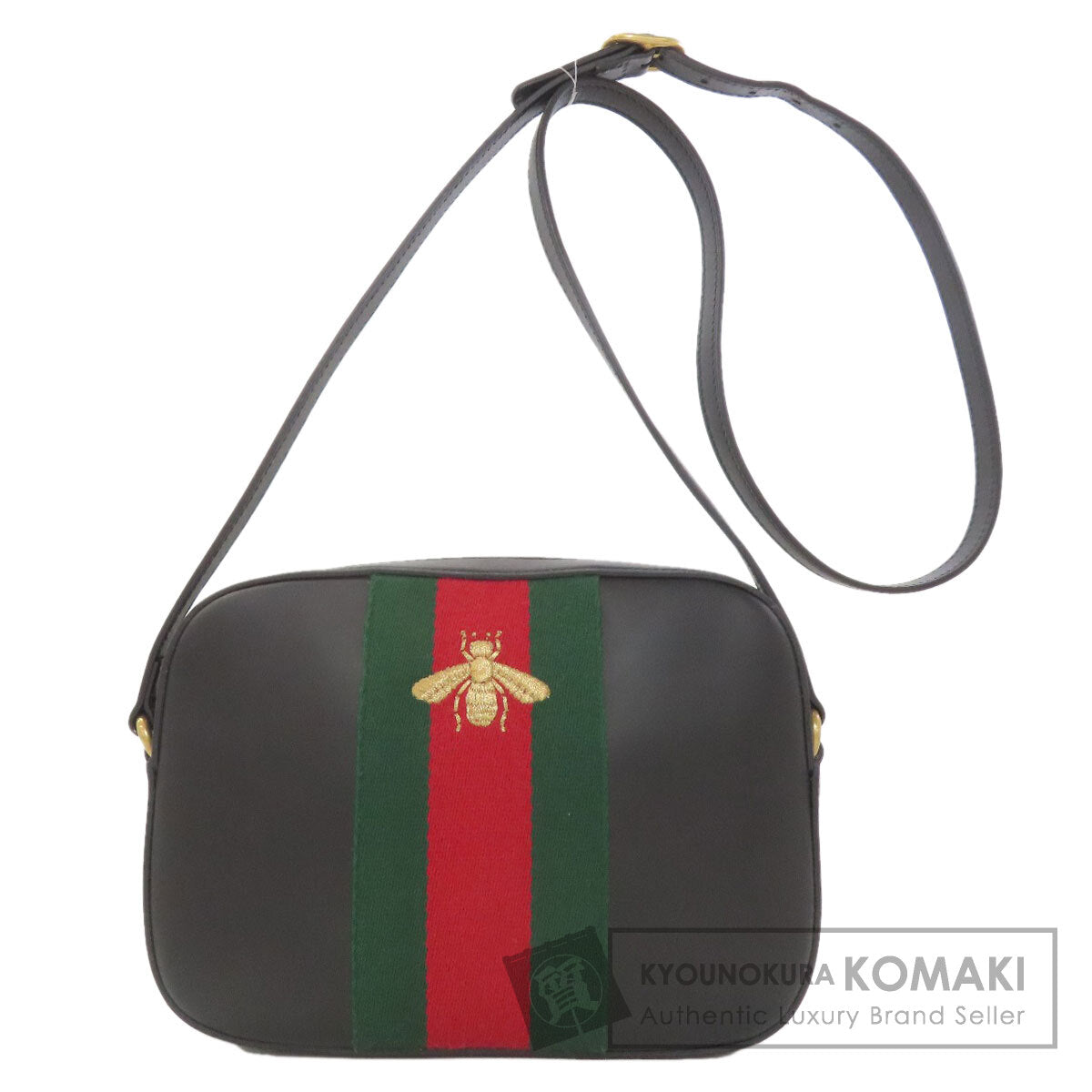 GUCCI グッチ 412008 ウェビングライン ショルダーバッグ キャンバス レディース 中古