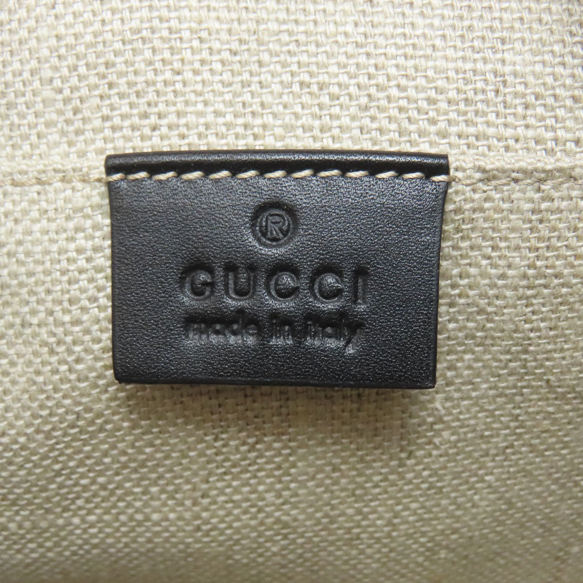 GUCCI グッチ 412008 ウェビングライン ショルダーバッグ キャンバス レディース 中古