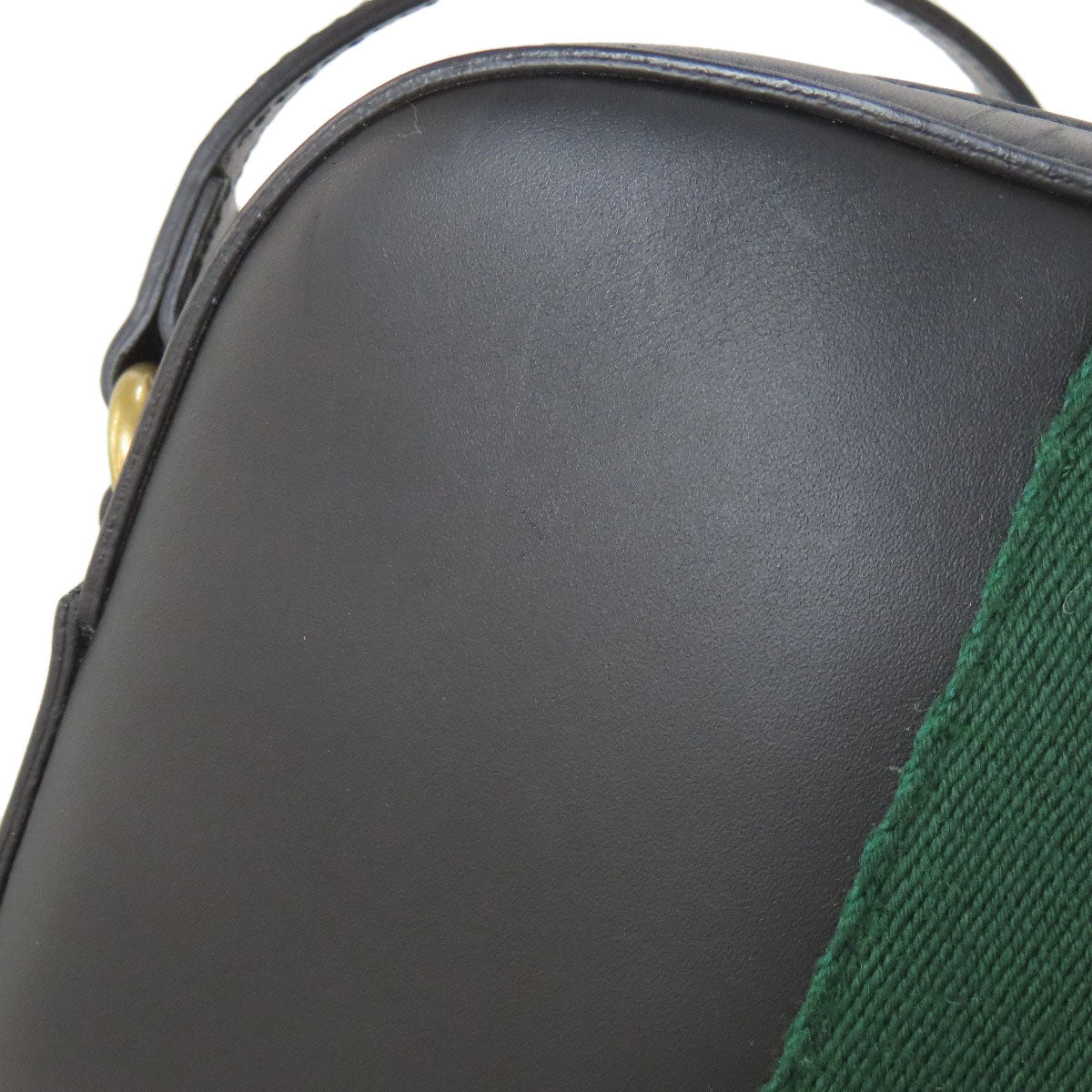 GUCCI グッチ 412008 ウェビングライン ショルダーバッグ キャンバス レディース 中古