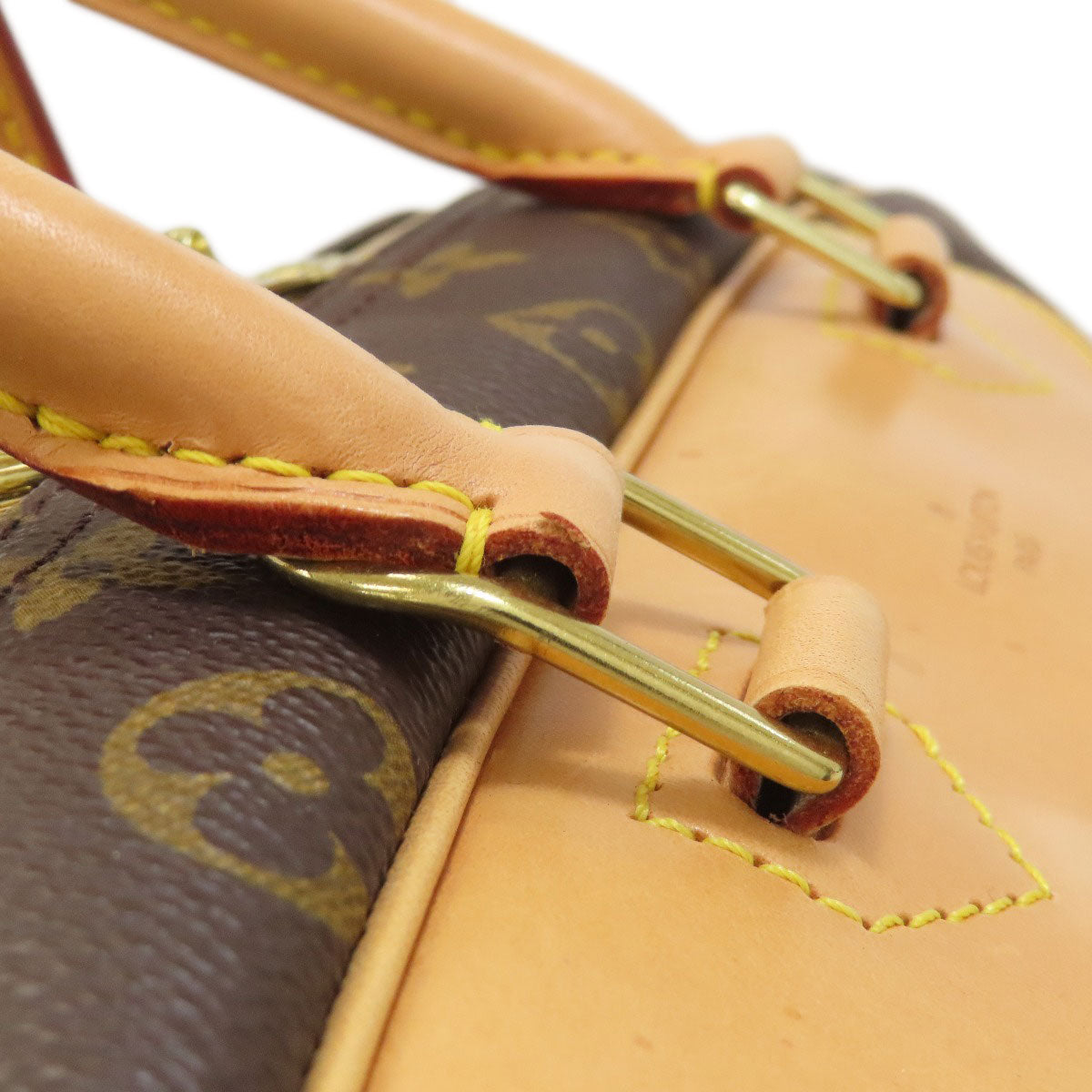 LOUIS VUITTON ルイヴィトン M47270 ドーヴィル ハンドバッグ モノグラムキャンバス レディース 中古