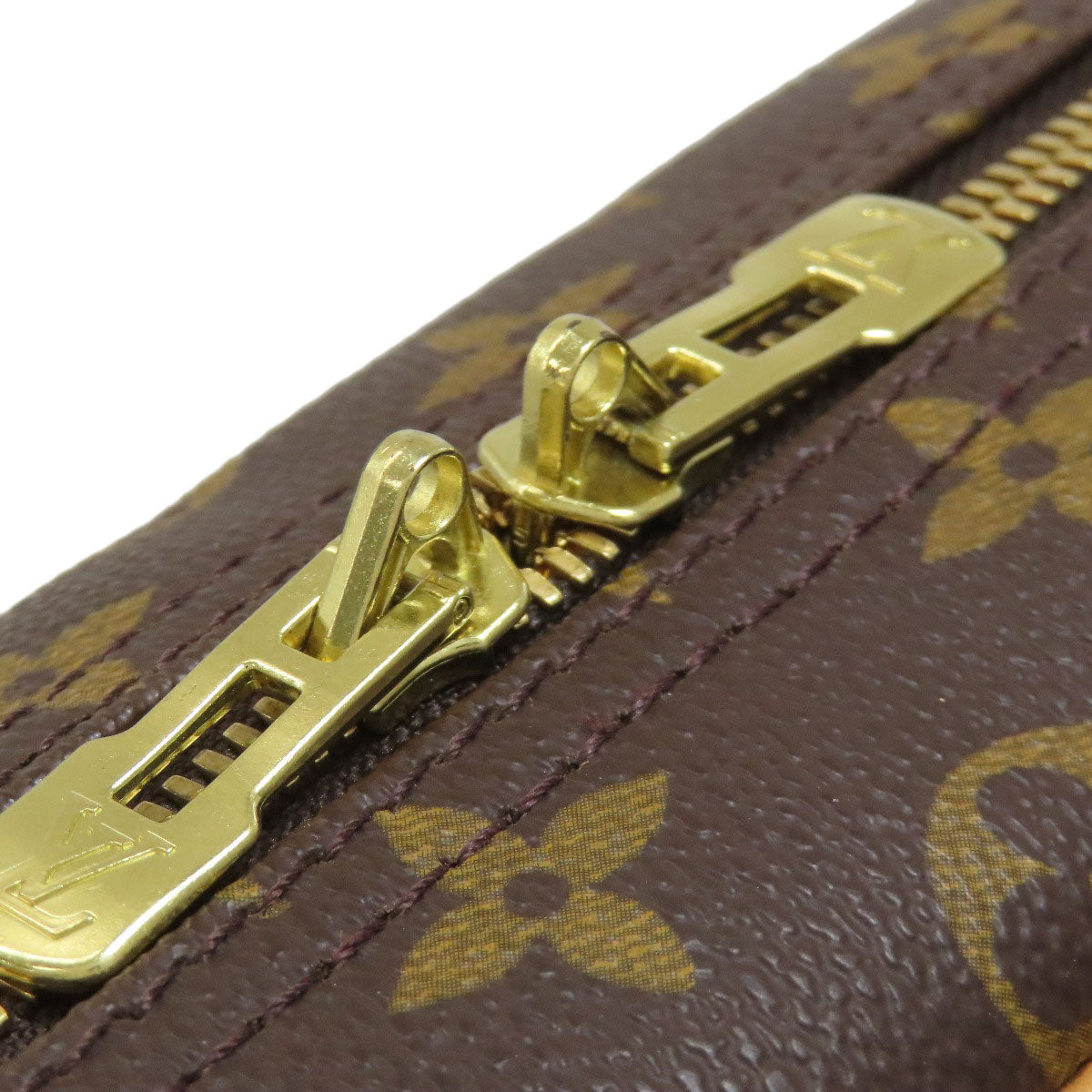 LOUIS VUITTON ルイヴィトン M47270 ドーヴィル ハンドバッグ モノグラムキャンバス レディース 中古