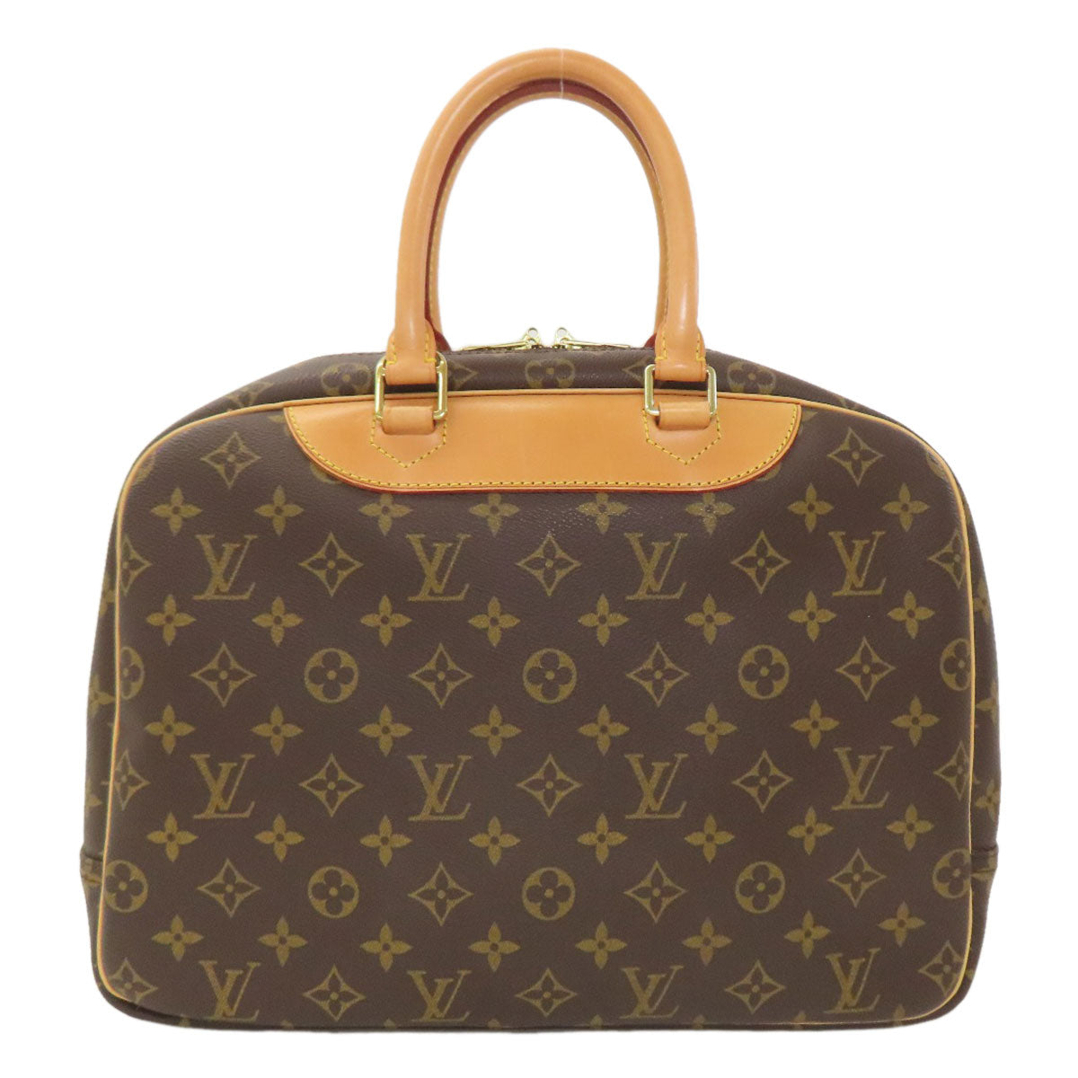 LOUIS VUITTON ルイヴィトン M47270 ドーヴィル ハンドバッグ モノグラムキャンバス レディース 中古