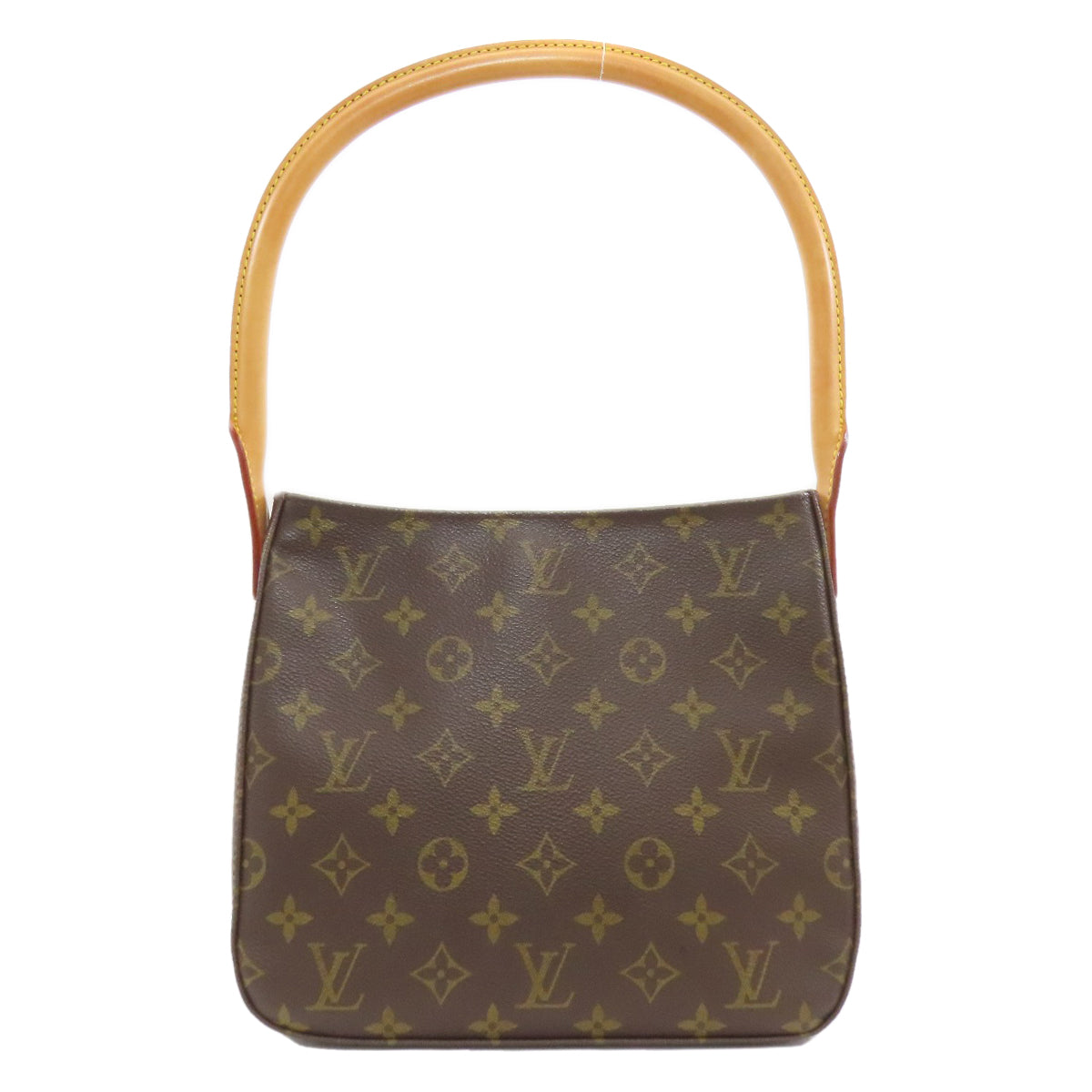 LOUIS VUITTON ルイヴィトン M51146 ルーピングMM ショルダーバッグ モノグラムキャンバス レディース 中古