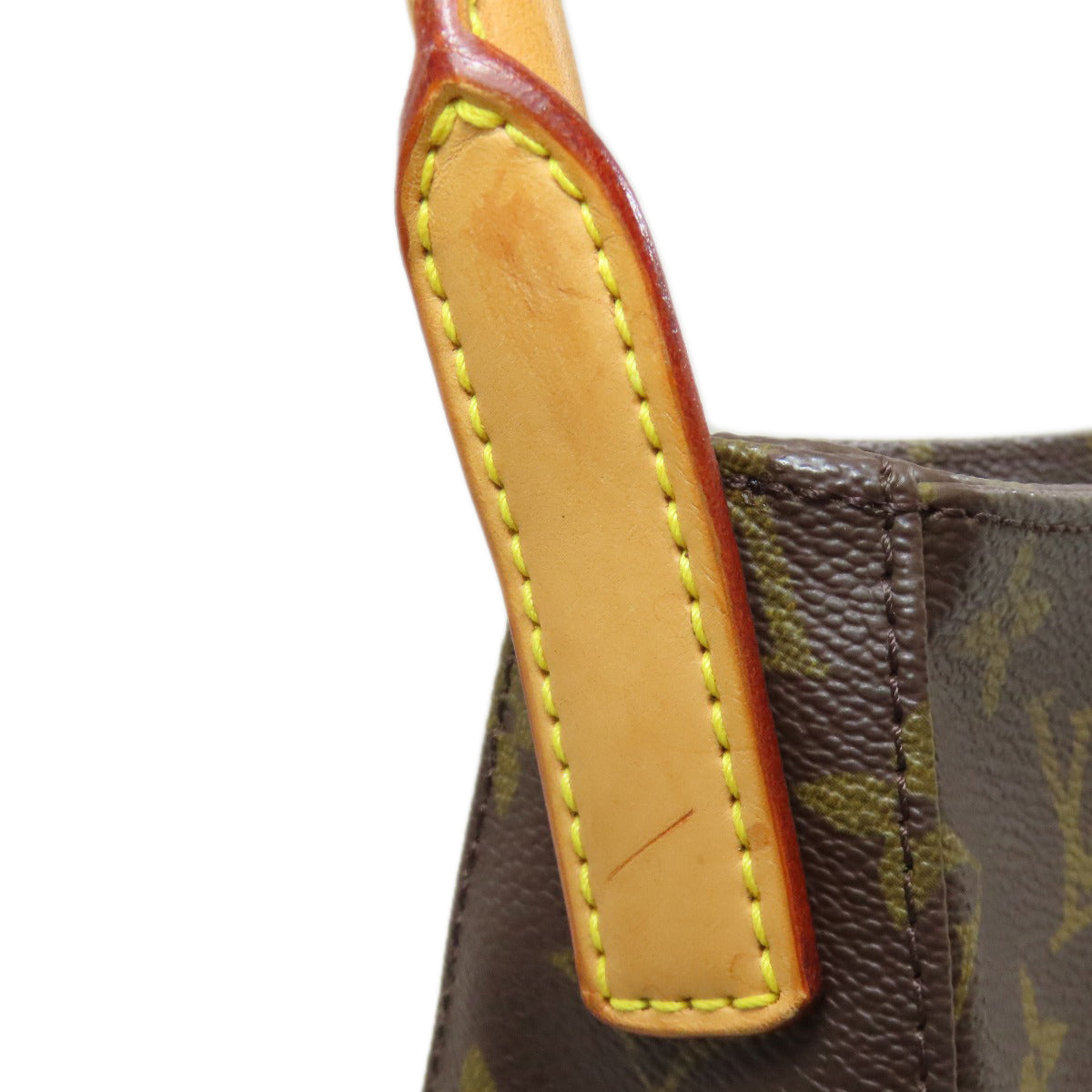 LOUIS VUITTON ルイヴィトン M51146 ルーピングMM ショルダーバッグ モノグラムキャンバス レディース 中古