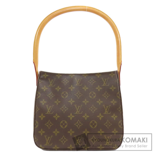LOUIS VUITTON ルイヴィトン M51146 ルーピングMM ショルダーバッグ モノグラムキャンバス レディース 中古