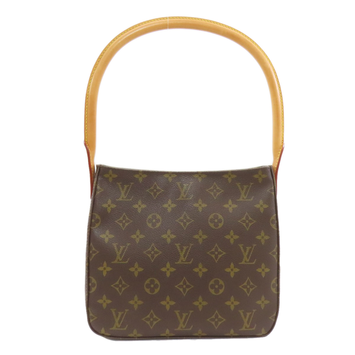 LOUIS VUITTON ルイヴィトン M51146 ルーピングMM ショルダーバッグ モノグラムキャンバス レディース 中古