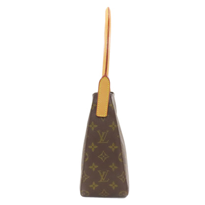 LOUIS VUITTON ルイヴィトン M51146 ルーピングMM ショルダーバッグ モノグラムキャンバス レディース 中古