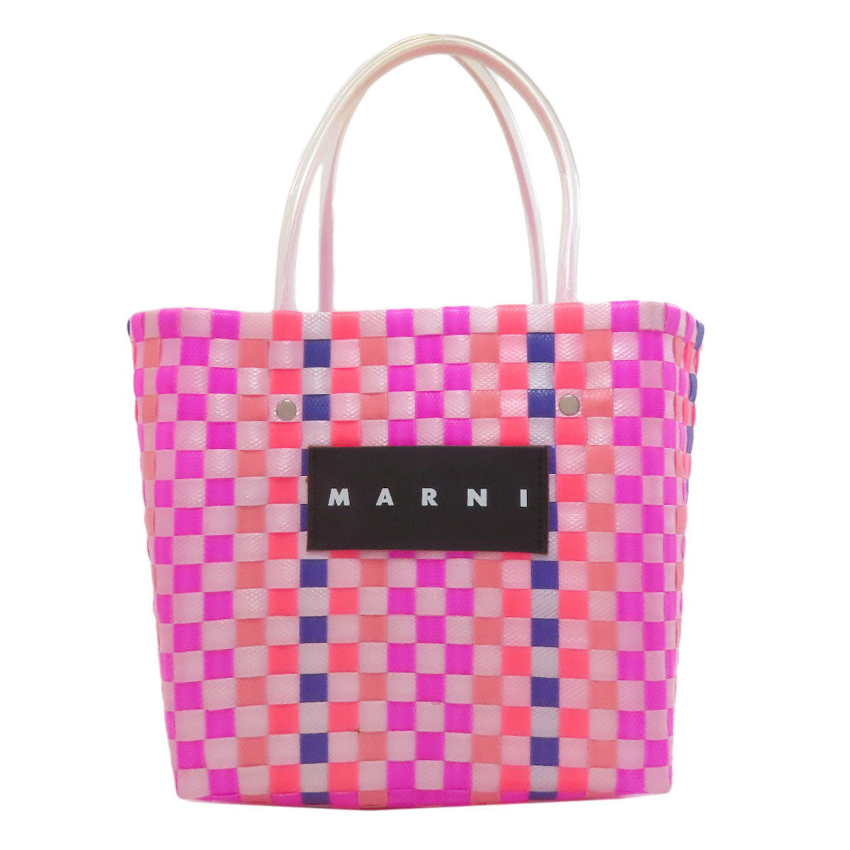 MARNI マルニ カゴバッグ ハンドバッグ ポリプロピレン レディース 中古