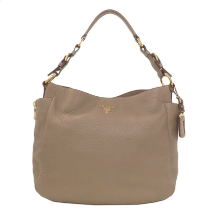 PRADA プラダ ワンショルダー トートバッグ カーフ レディース 中古