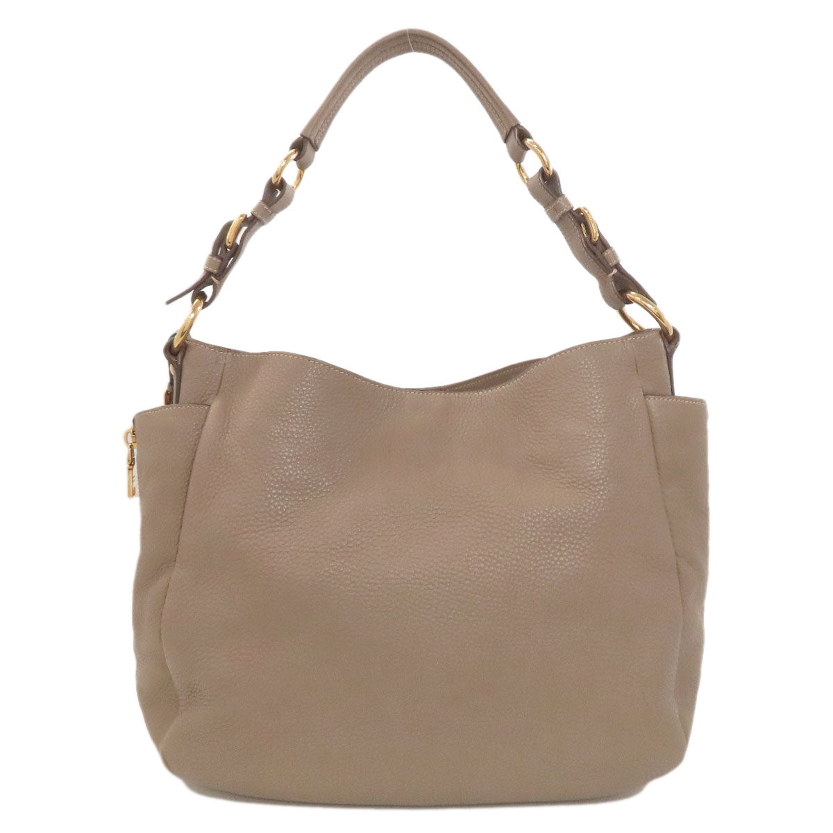 PRADA プラダ ワンショルダー トートバッグ カーフ レディース 中古