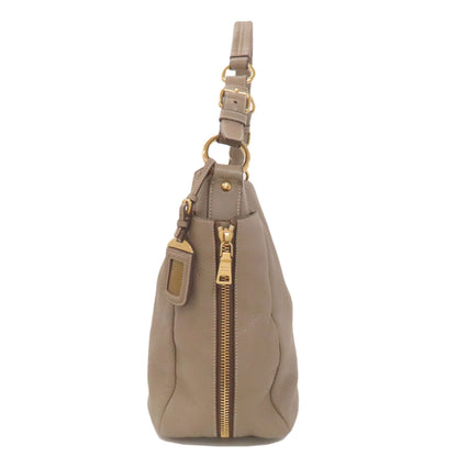 PRADA プラダ ワンショルダー トートバッグ カーフ レディース 中古