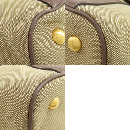 PRADA プラダ ロゴ金具 2WAY ハンドバッグ キャンバス レディース 中古