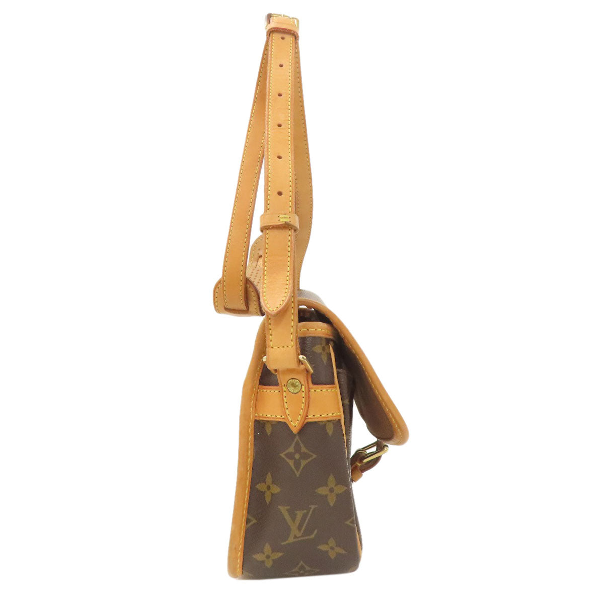 LOUIS VUITTON ルイヴィトン M42250 ソローニュ ショルダーバッグ モノグラムキャンバス レディース 中古
