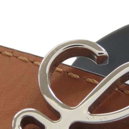 LOEWE ロエベ アナグラム ベルト レザー メンズ 中古