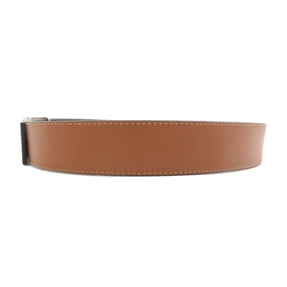 LOEWE ロエベ アナグラム ベルト レザー メンズ 中古