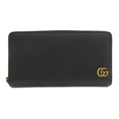 GUCCI グッチ 428736 ダブルG ジップアラウンドウォレット 長財布（小銭入れあり） レザー レディース 中古