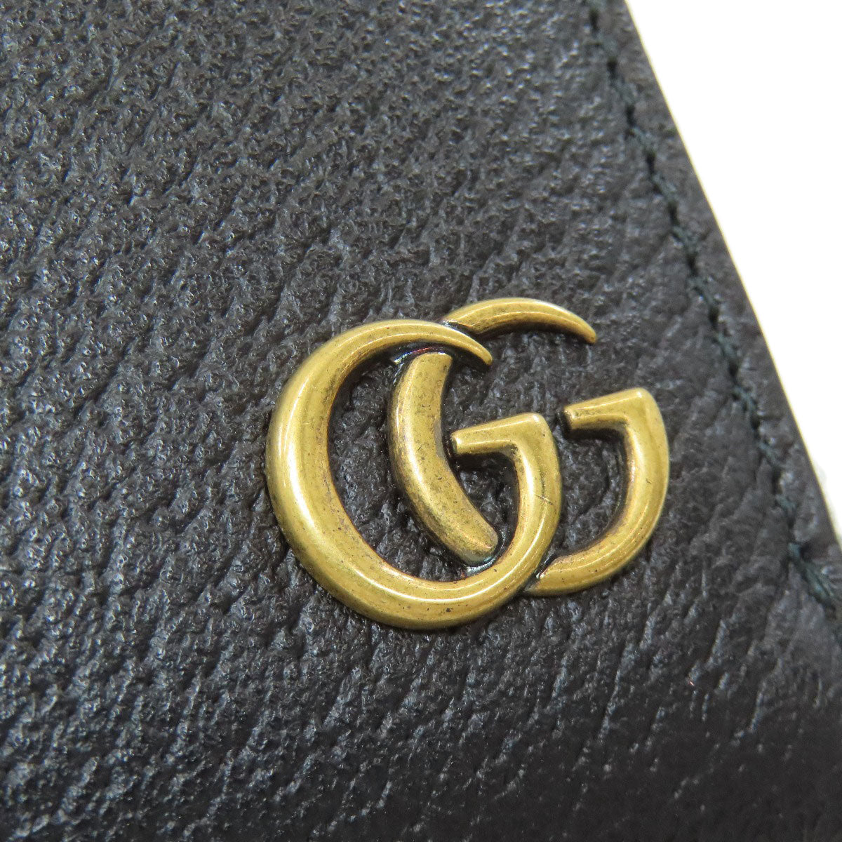 GUCCI グッチ 428736 ダブルG ジップアラウンドウォレット 長財布（小銭入れあり） レザー レディース 中古