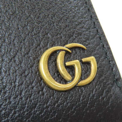 GUCCI グッチ 428736 ダブルG ジップアラウンドウォレット 長財布（小銭入れあり） レザー レディース 中古