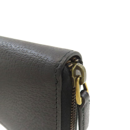 GUCCI グッチ 428736 ダブルG ジップアラウンドウォレット 長財布（小銭入れあり） レザー レディース 中古