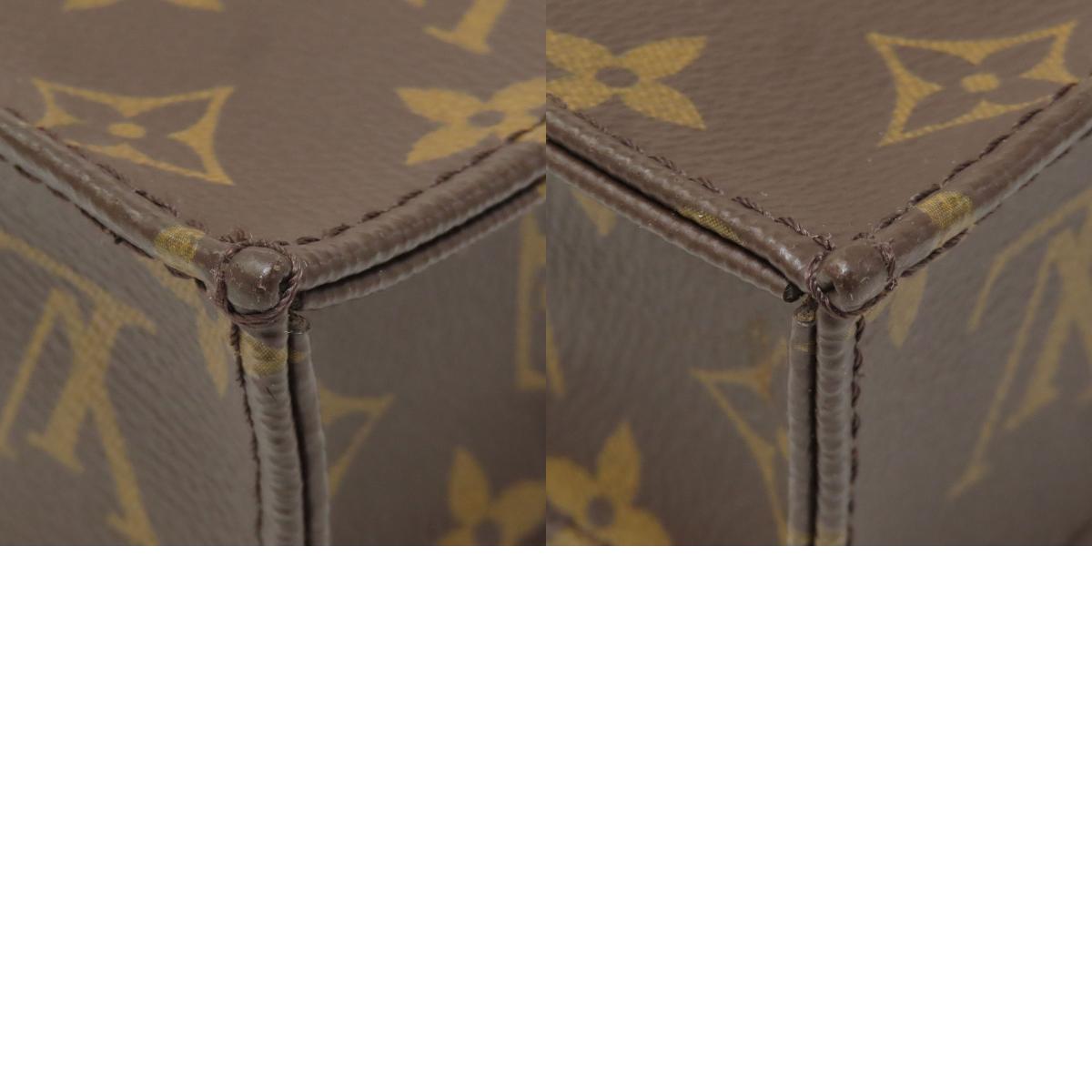 LOUIS VUITTON ルイヴィトン M69442 プティット・サックプラ ハンドバッグ モノグラムキャンバス レディース 中古