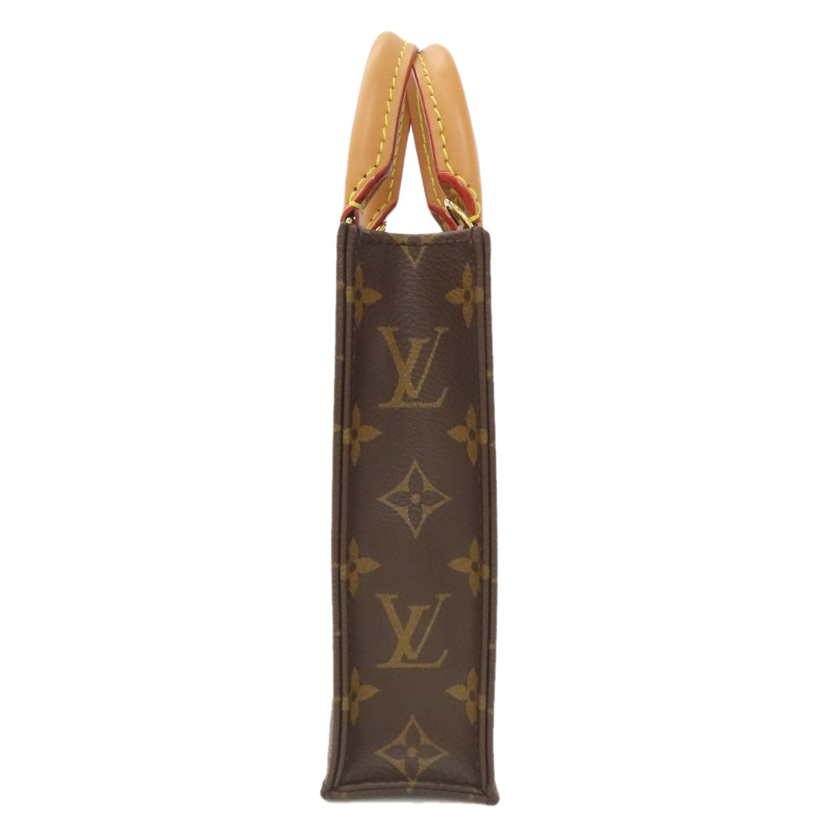 LOUIS VUITTON ルイヴィトン M69442 プティット・サックプラ ハンドバッグ モノグラムキャンバス レディース 中古