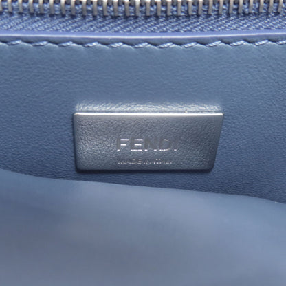 FENDI フェンディ ピーカブー 編み込み 2WAY ハンドバッグ カーフ レディース 中古
