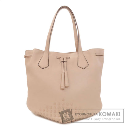 TODS トッズ 巾着バッグ トートバッグ レザー レディース 中古