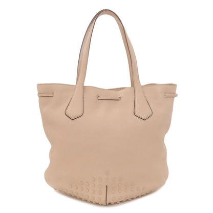 TODS トッズ 巾着バッグ トートバッグ レザー レディース 中古
