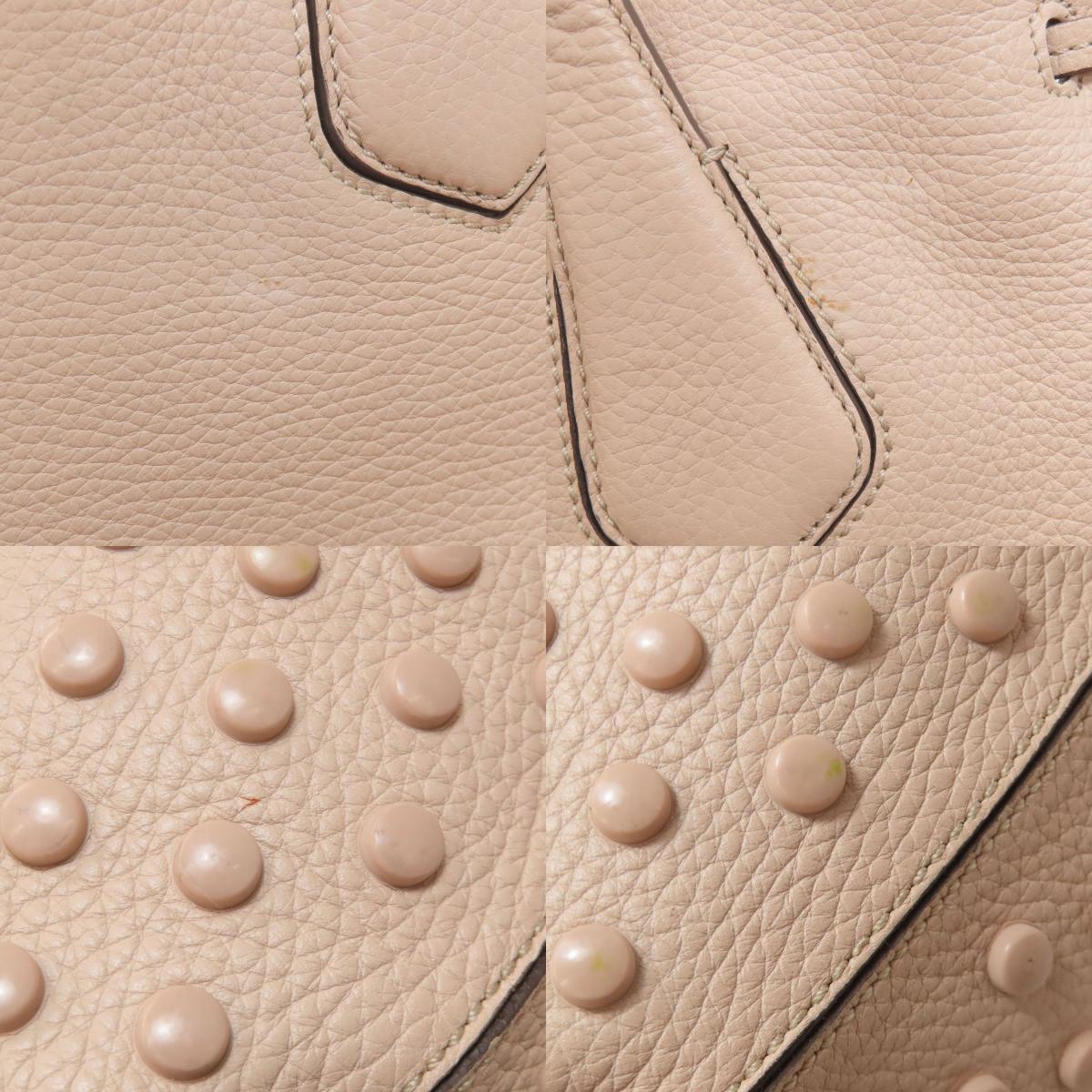TODS トッズ 巾着バッグ トートバッグ レザー レディース 中古