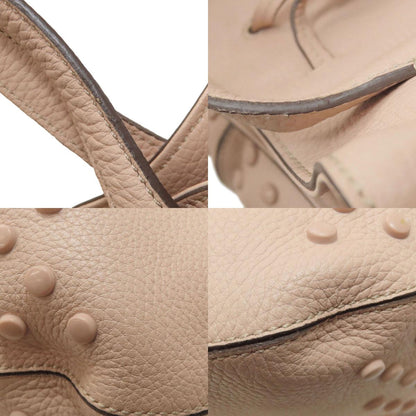 TODS トッズ 巾着バッグ トートバッグ レザー レディース 中古