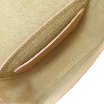 Longchamp ロンシャン ロゴ ショルダーバッグ レザー レディース 中古