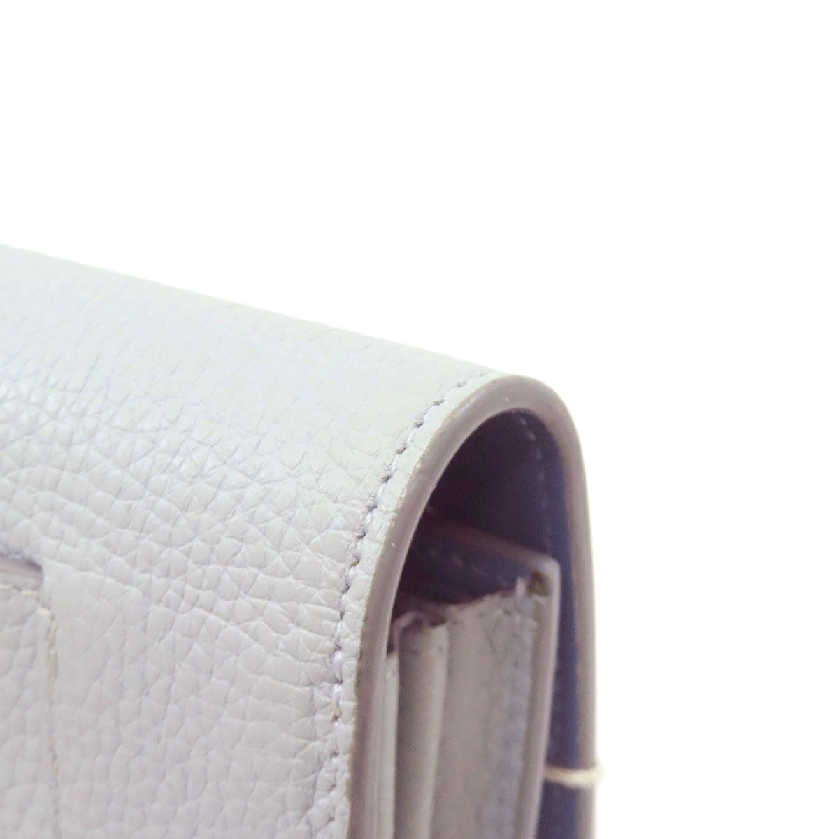 CELINE セリーヌ ロゴ 長財布（小銭入れあり） レザー レディース 中古