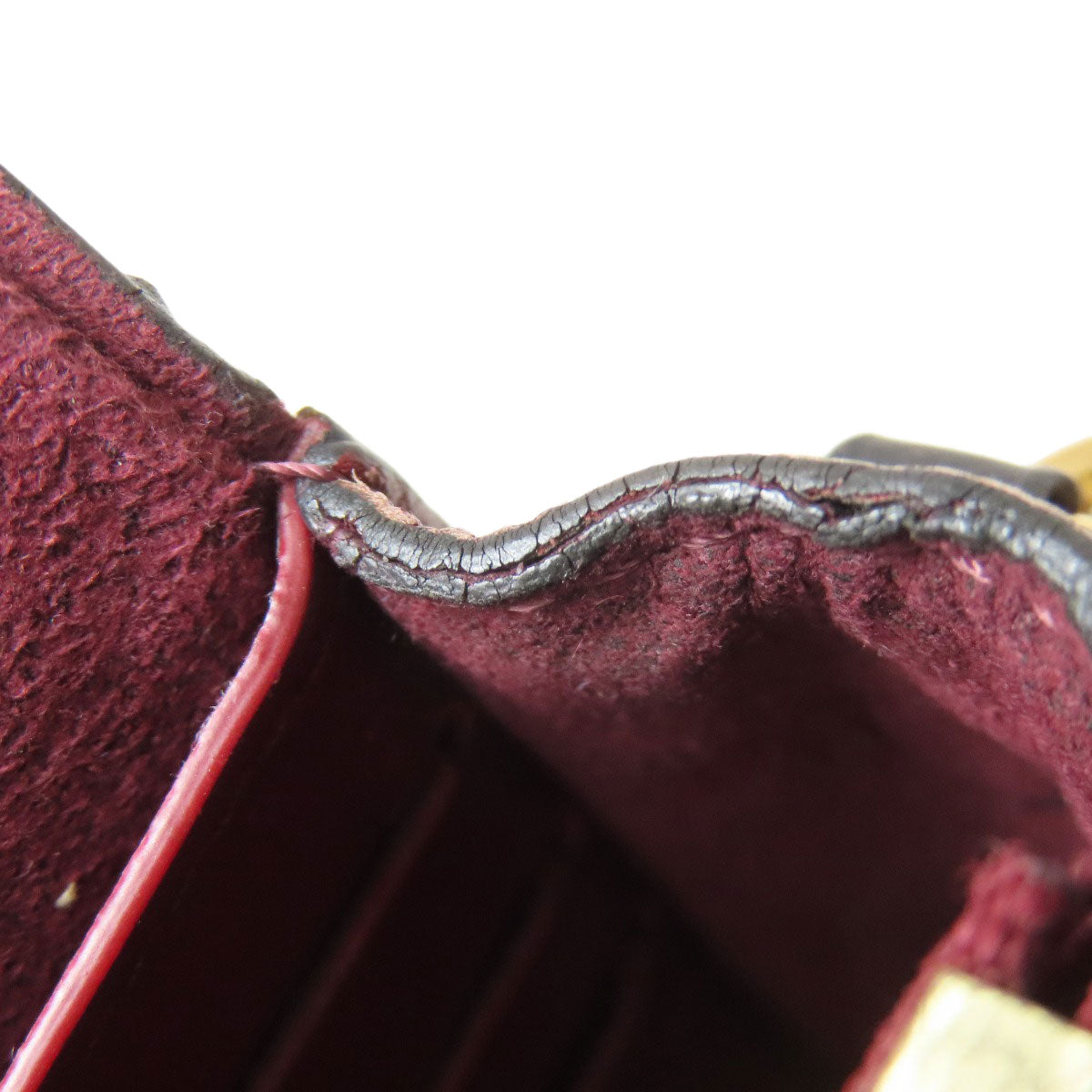 LOUIS VUITTON ルイヴィトン N60222 ポルトフォイユ ヴァヴァン チェーン 長財布（小銭入れあり） ダミエキャンバス レディース 中古