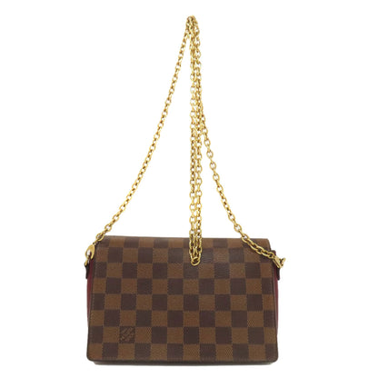 LOUIS VUITTON ルイヴィトン N60222 ポルトフォイユ ヴァヴァン チェーン 長財布（小銭入れあり） ダミエキャンバス レディース 中古