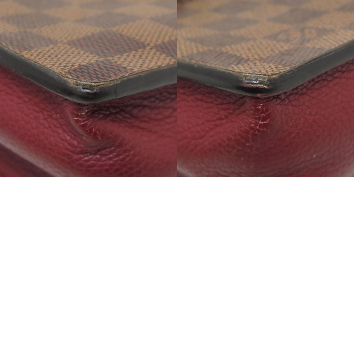 LOUIS VUITTON ルイヴィトン N60222 ポルトフォイユ ヴァヴァン チェーン 長財布（小銭入れあり） ダミエキャンバス レディース 中古