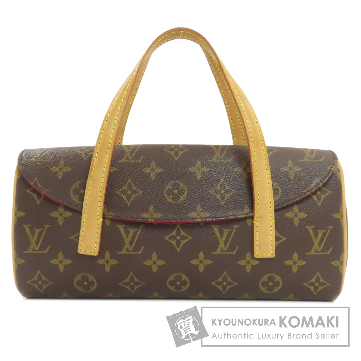LOUIS VUITTON ルイヴィトン M51902 ソナチネ ハンドバッグ モノグラムキャンバス レディース 中古