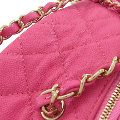 CHANEL シャネル ココマーク マトラッセ ゴールド金具 リュック・デイパック グレインド カーフスキン レディース 中古
