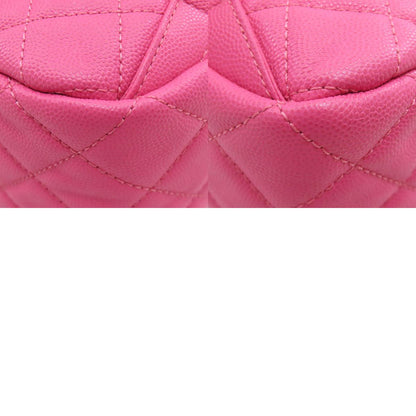 CHANEL シャネル ココマーク マトラッセ ゴールド金具 リュック・デイパック グレインド カーフスキン レディース 中古